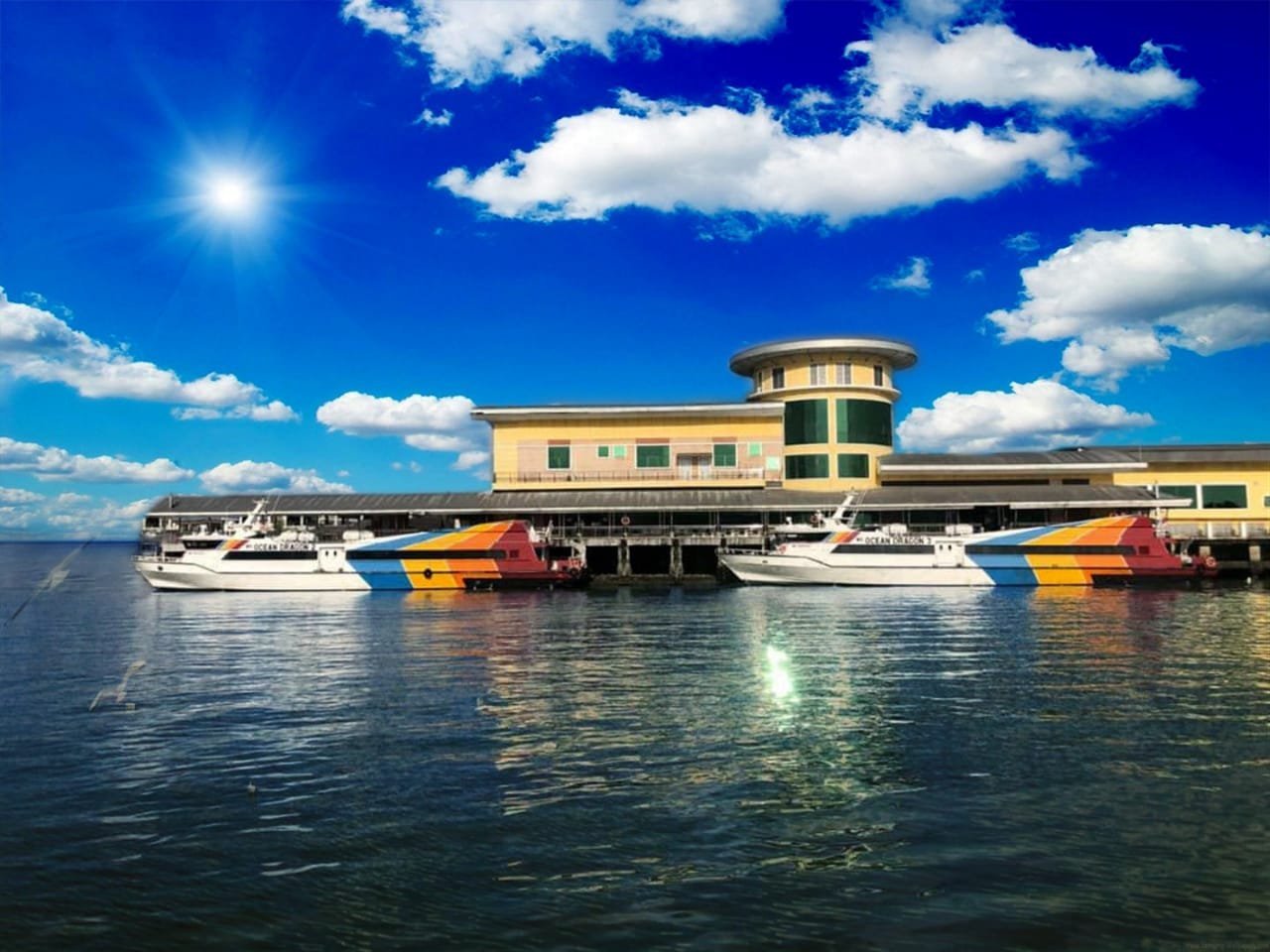 Connecting Kukup Johor to Tanjung Balai Karimun
